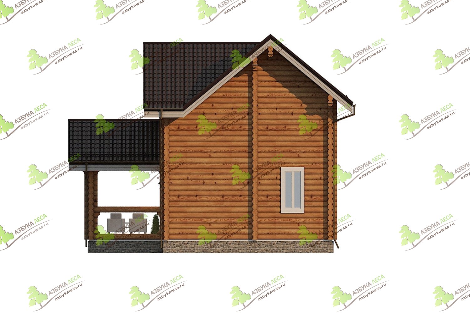 Проектирование деревянных домов - дом Жемчуг
