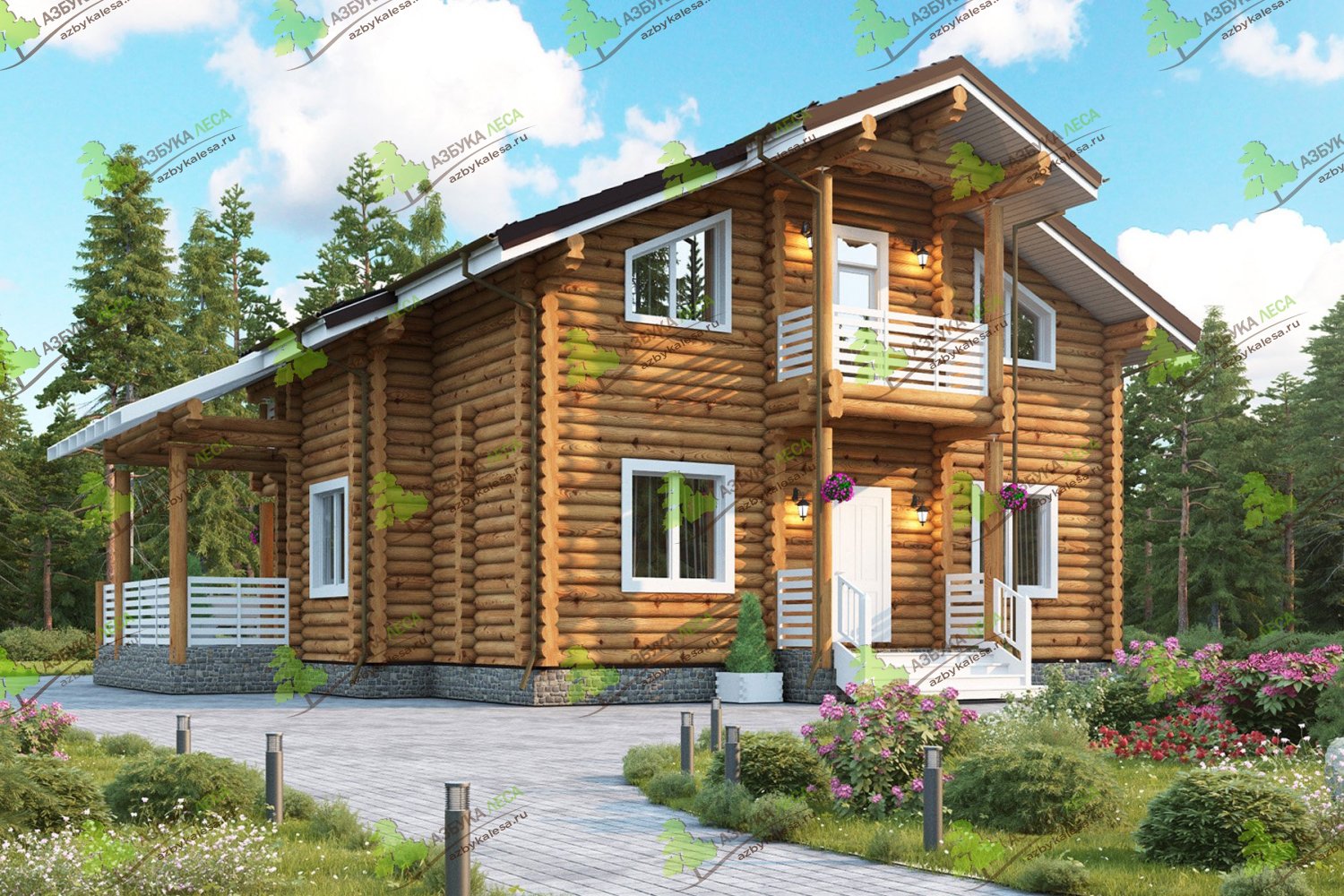 Проектирование деревянных домов - дом ВЕРГЕН