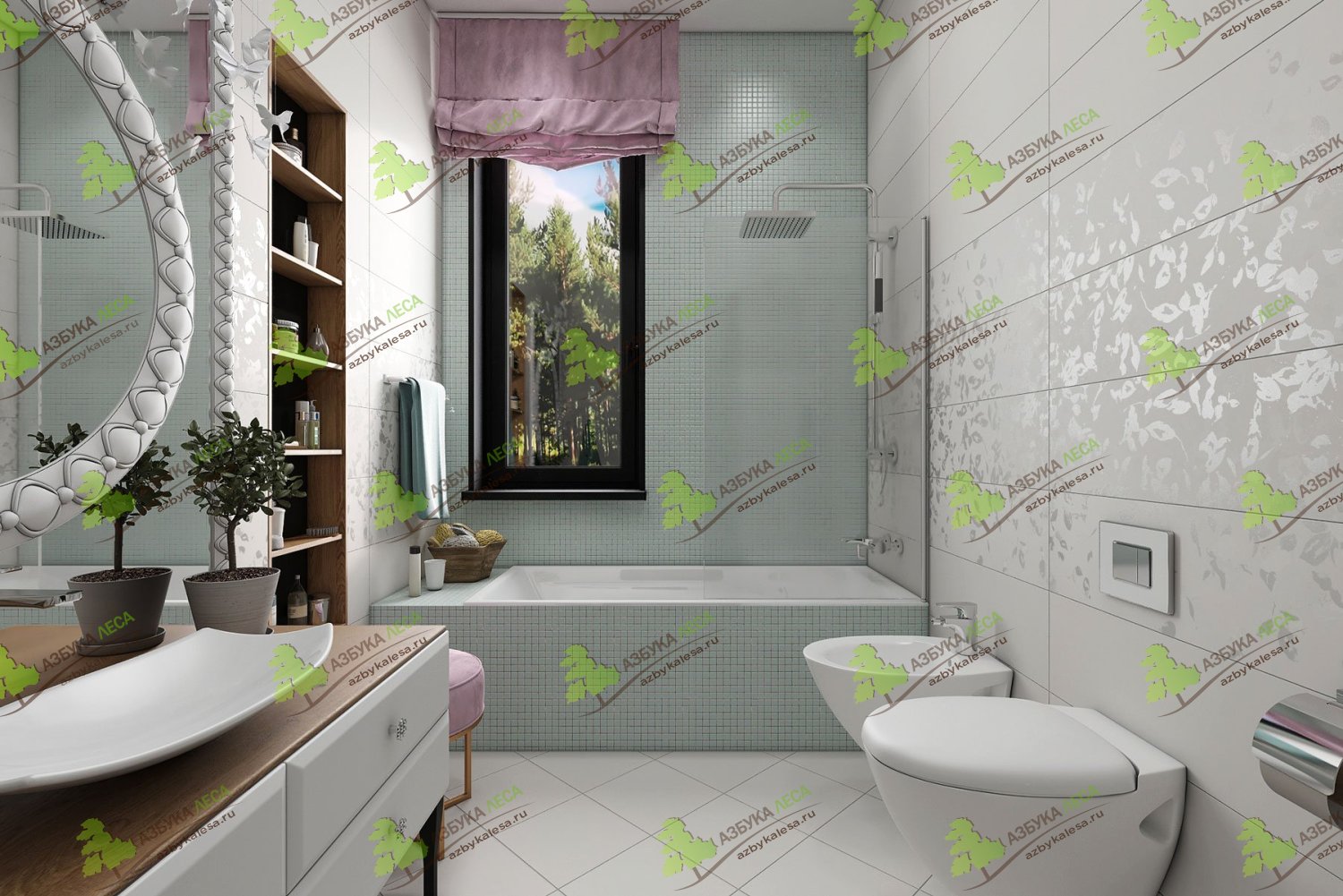 Оригинальные идеи для интерьера ванной комнаты: фото готовых вариантов — INMYROOM