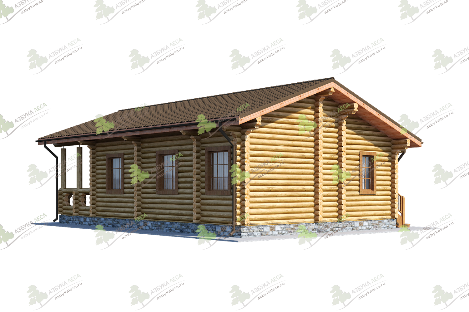 Проект деревянного дома БЕКАСОВО