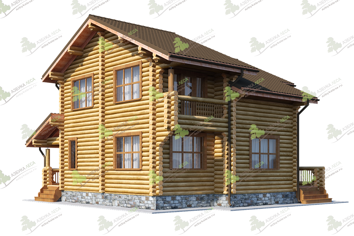 Проект деревянного дома ЕВРОПА