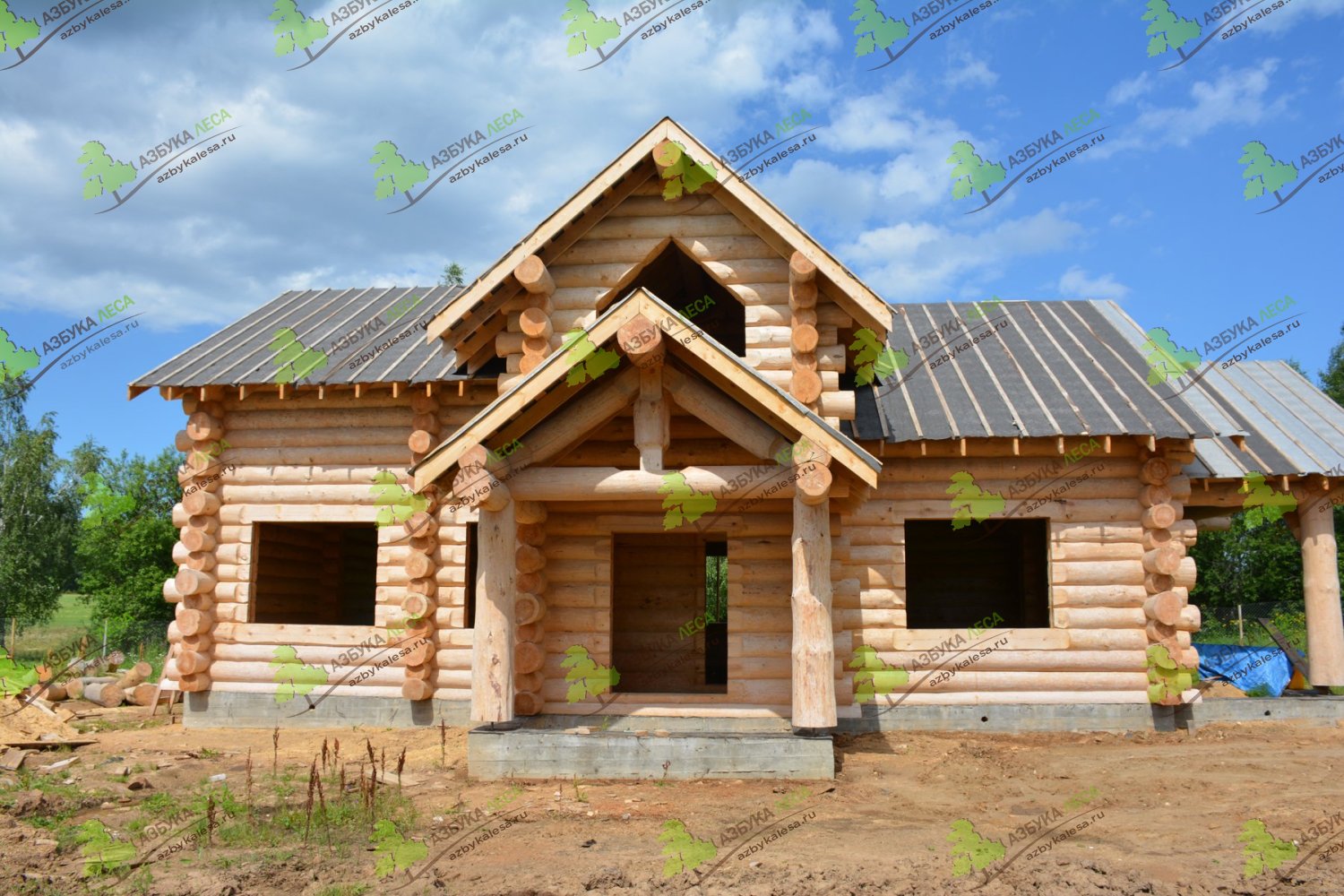 Отделка деревянного дома или бани