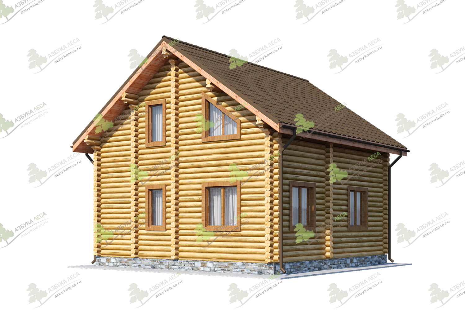 Проекты деревянных домов -  КЛАССИЧЕСКИЙ