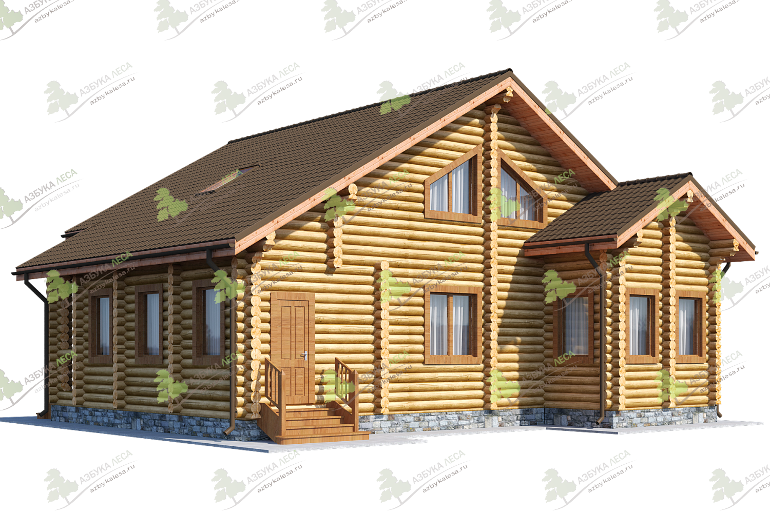 Цена на проекты деревянных домов - дом ПРЕМЬЕРА