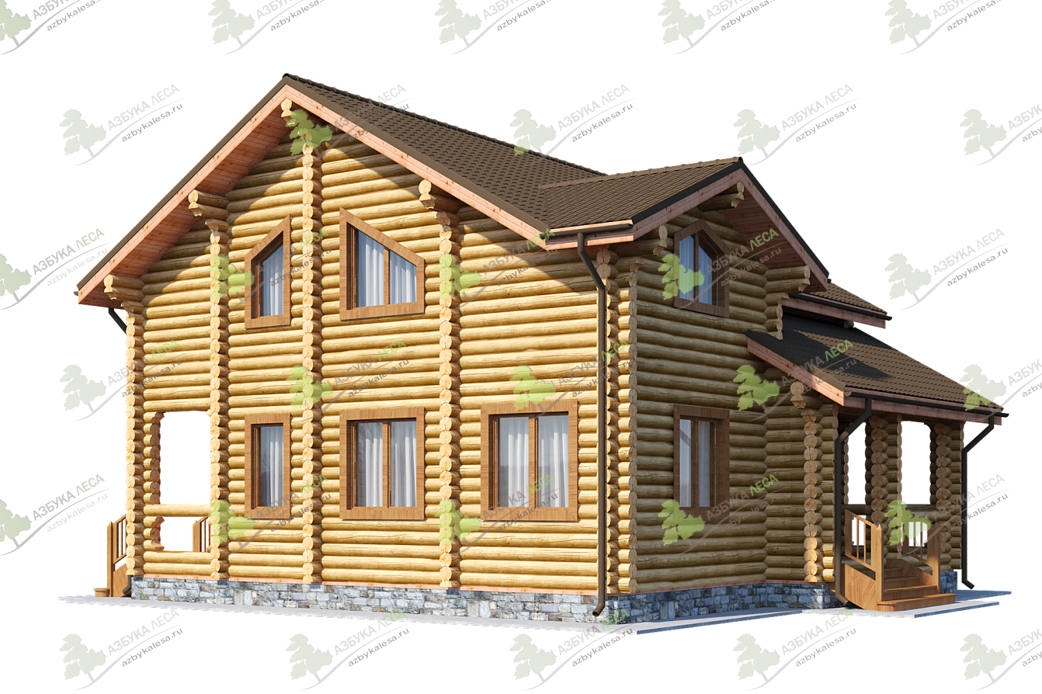 Цены на проекты деревянных домов - дом ВИНТАЖ