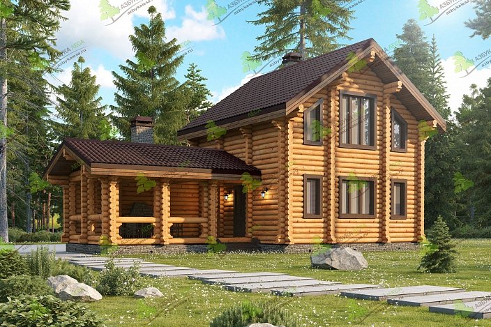 Проект деревянного дома «Оазис»