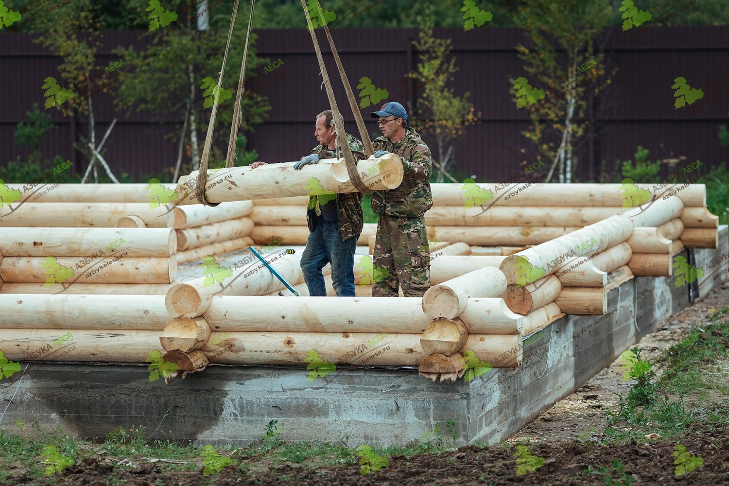 Строительство деревянной бани