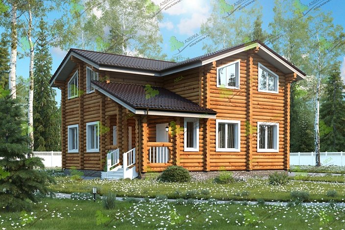 Проект деревянного дома Демидов
