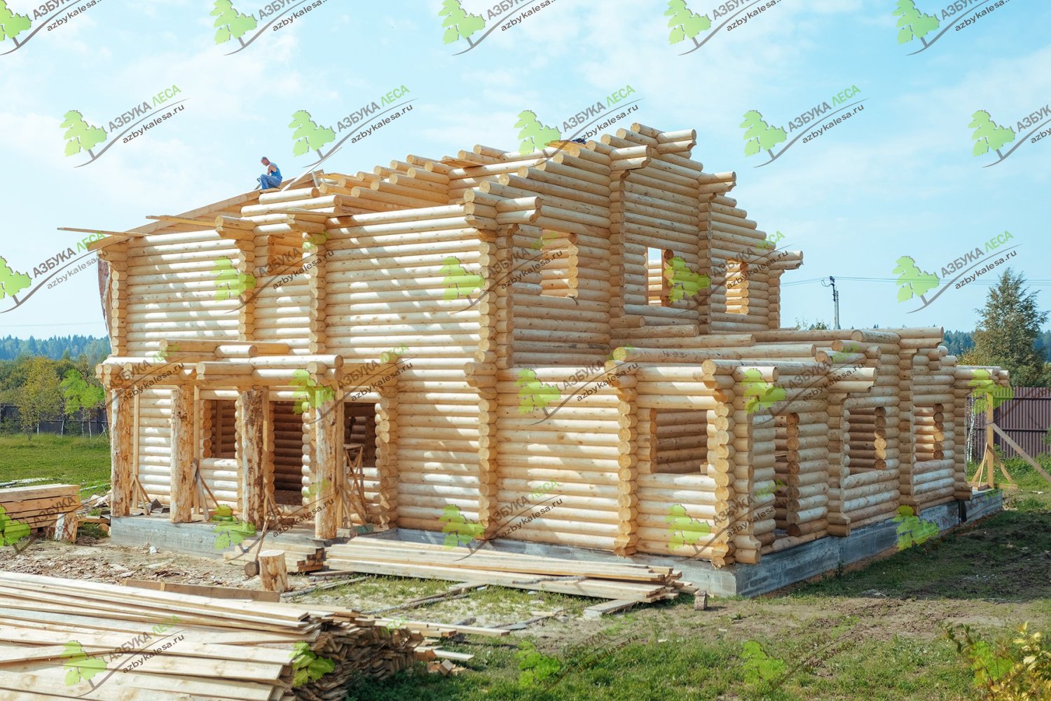 Строительство деревянной бани